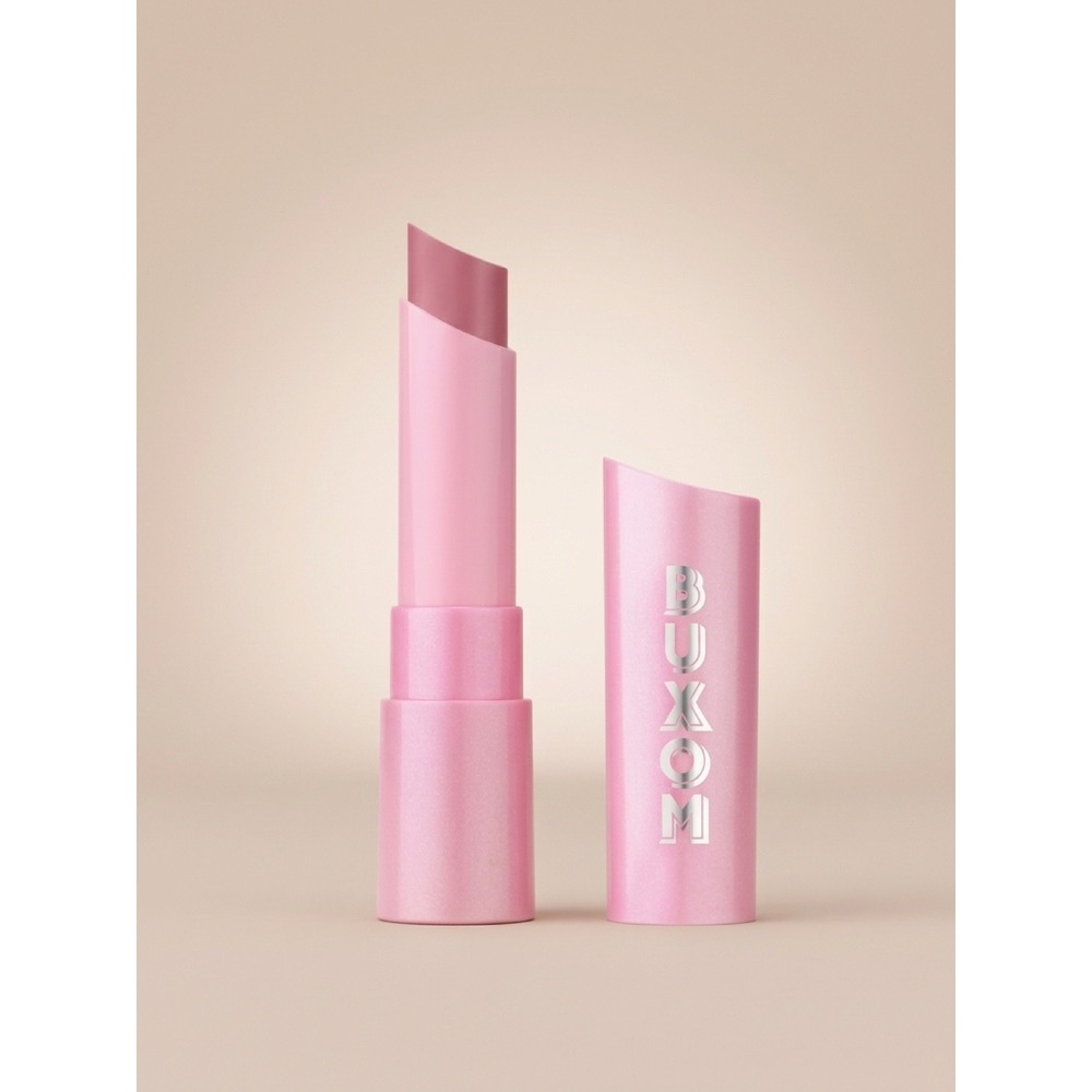 BUXOM Full-On Plumping Lip Glow Balm Color Rose All Day NIB - Picture 1 of 5